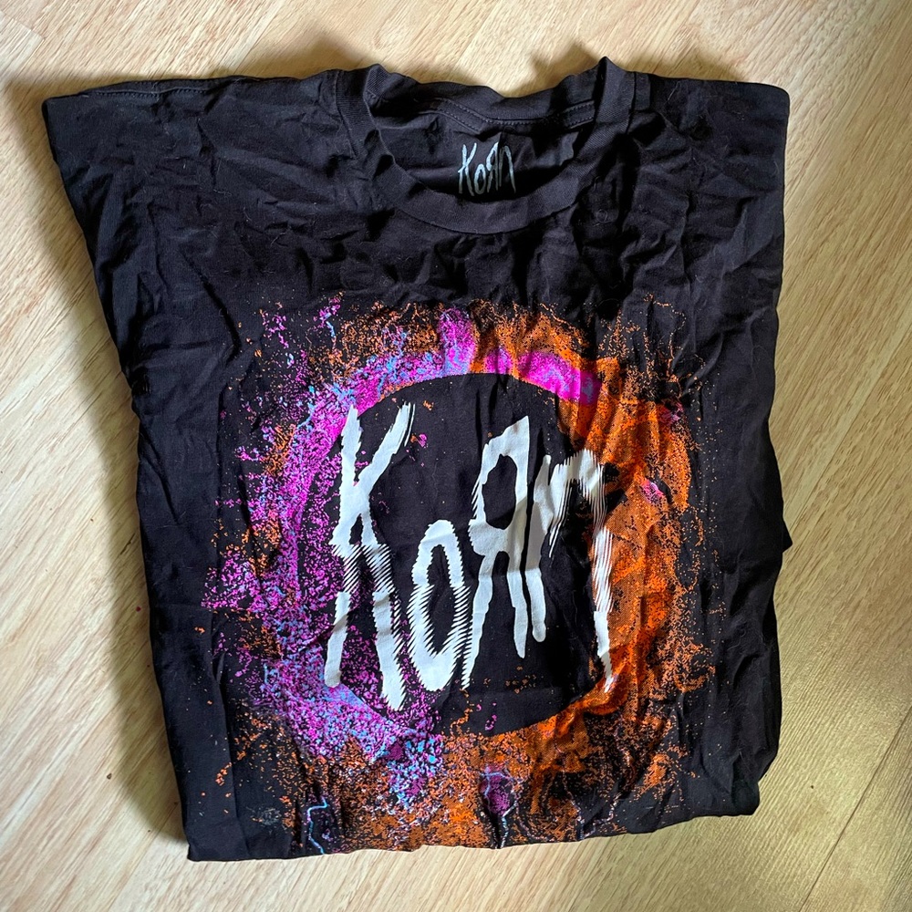 Korn band concert tee